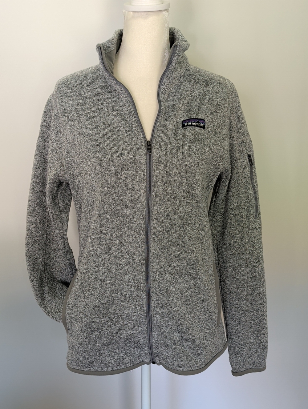 Patagonia Heather Gray Better Sweater Full Zip Jacket